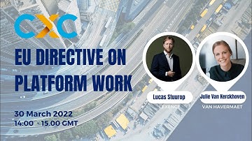 EU Directive on Platform Work Webinar