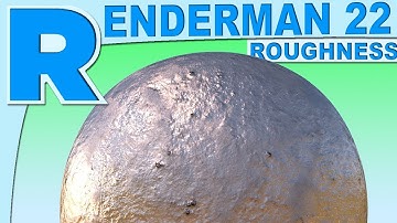 Renderman 22 Roughness Maps Tutorial