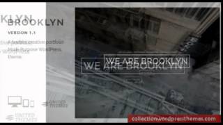 Brooklyn creative one page multipurpose theme free download