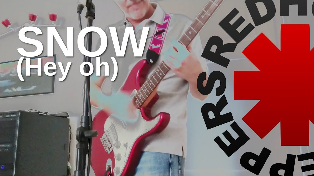 Red Hot Chili Peppers Snow guitar, bass and vocal cover by SuperDado