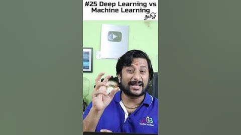 Deep Learning vs Machine Learing (Tamil) - Difference between Machine Learning and Deep Learning