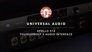 Universal Audio Apollo x16 | Thunderbolt Audio Interface | Vintage King