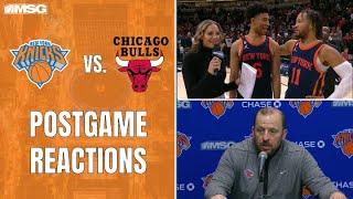 Brunson, Grimes, & Thibs Talk Knicks' Defense During Win Streak | New York Knicks