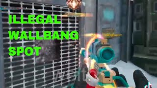 Insane Wallbang Trickshot Spot in CODM Summit