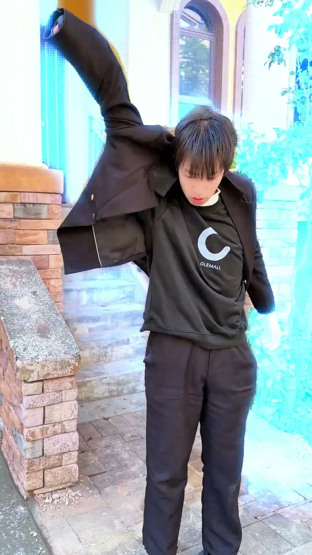 白天使神奇的画笔。#小丑 #天使 #超人不会飞 #shorts