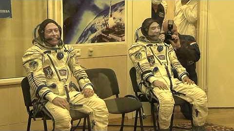 Soyuz Crew Ready for Launch