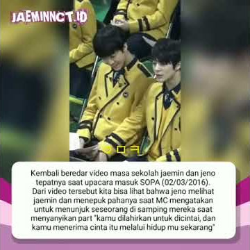 POV Jaemin & Jeno at school | Nomination Moment Tiktok
