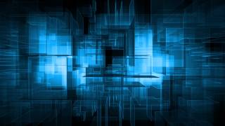 Motion Background Full HD : Blue Grid