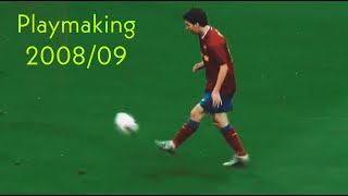 Lionel Messi - Passing & Playmaking - 2008/09
