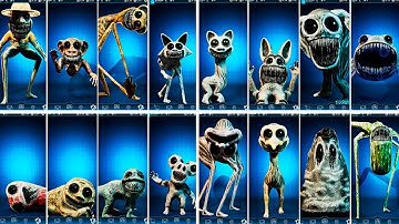 Zoonomaly Characters FNAF AR Workshop Animations