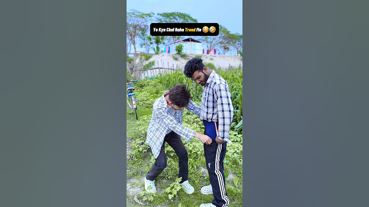 Trend Ke Sath Chalna Padta Hai ~ 😂🤣 #funny #comedy #trend #viral #shorts