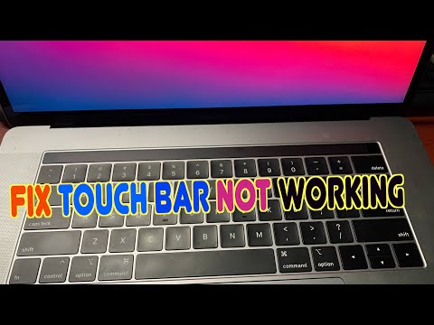 How to Fix it TouchBar stopped working
