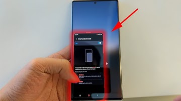 How to turn on One handed mode for the Samsung Galaxy S23 Ultra