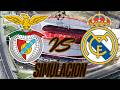 BENFICA VS REAL MADRID || UEFA CHAMPIONS LEAGUE 2025-26 || PES 6