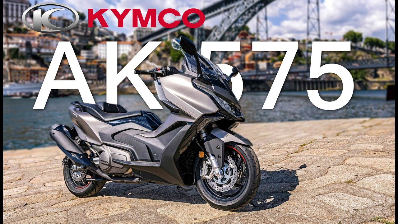 2025 KYMCO AK 575 Premium | New 574cc engine |TM - YouTube