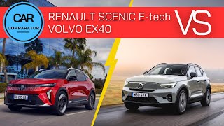 Renault Scenic E-Tech vs Volvo EX40 (XC40 Recharge) | 2024 | All specs compared!