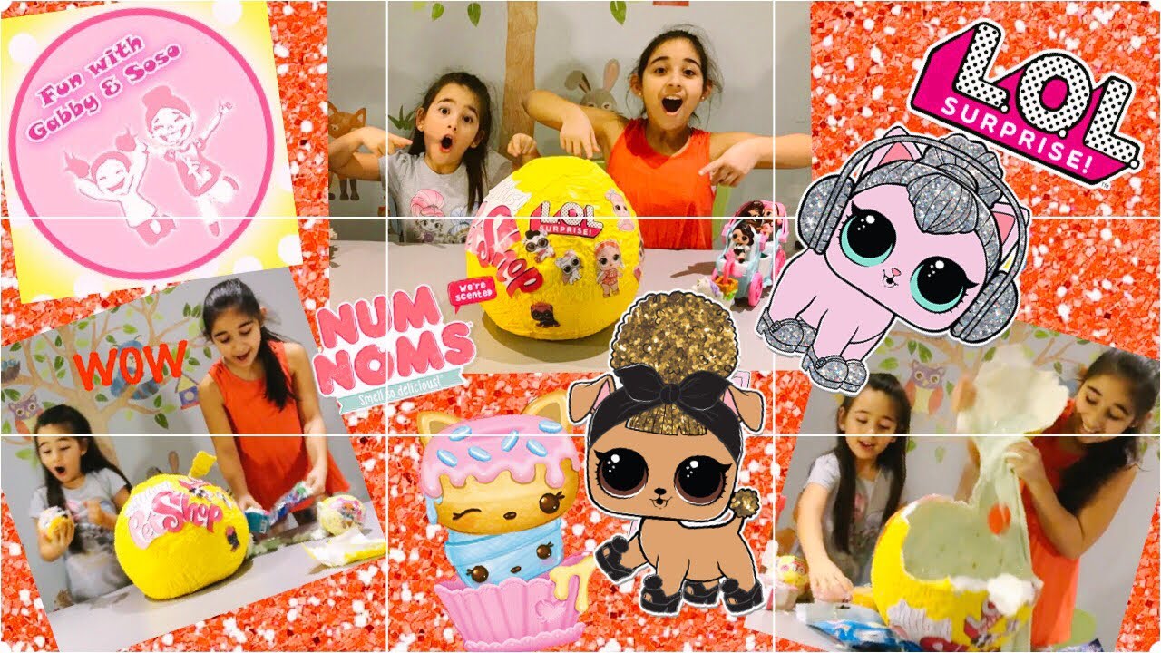 HUGE LOL Surprise PETS WAVE 2!!!! Kitty Kitty, Pup Bee? Huge Gold Ball Slime Filled Toy Unboxing