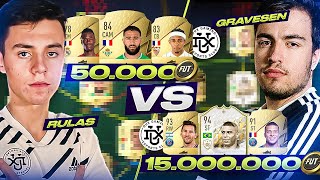 PLANTILLA 50K VS PLANTILLA 15 M/GRAVESEN VS RULAS47 en FIFA22