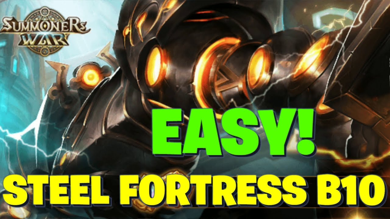 Summoners War - EASY STEEL FORTRESS B10 WHEN YOU DO THIS