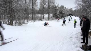 Vasaloppet 2014 crash cut Risberg vurpor