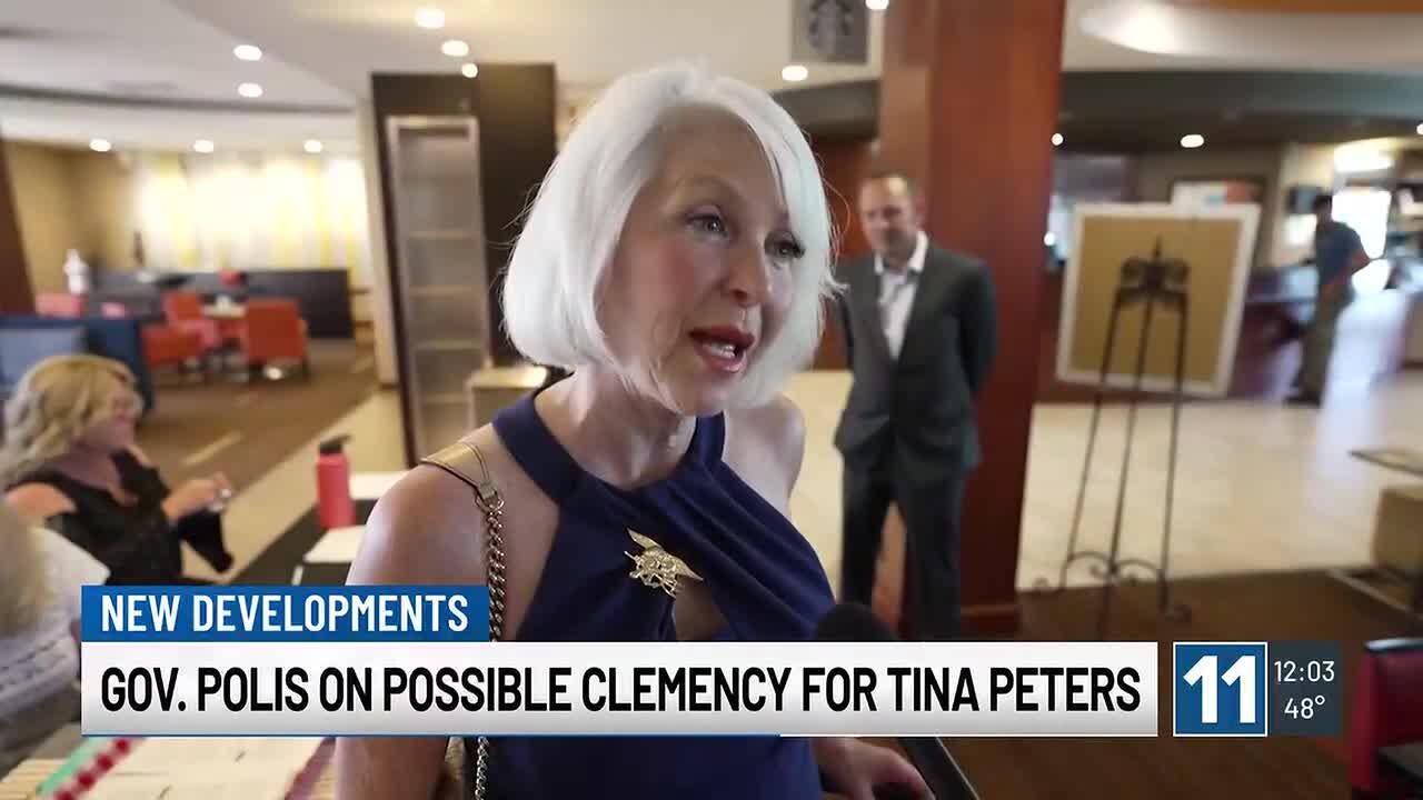 WATCH: Governor Polis extends clemency application deadline referencing Tina Peters