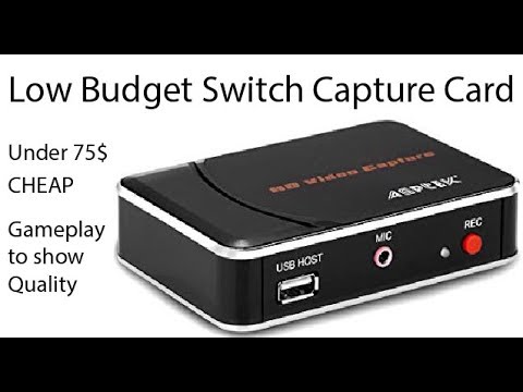 cheap capture cards for nintendo switch