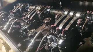 V16 Locomotive Engine Air Start Up.