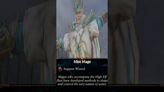 The Source of Power of High Elf Mist Mages