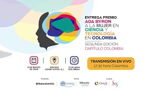 Entrega premio Ada Byron a la Mujer en Ciencia y Tecnología 2da edición Colombia