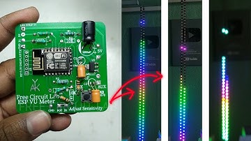 100 LED Pixel DJ Light - Music Visualizer - VU Meter - Awesome RGB Effects