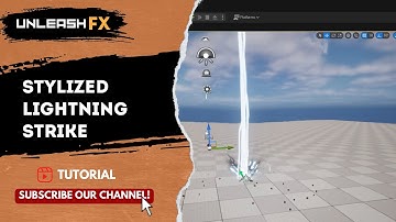 Unreal Engine 5 Tutorial - Stylized Lightning Strike in Niagara