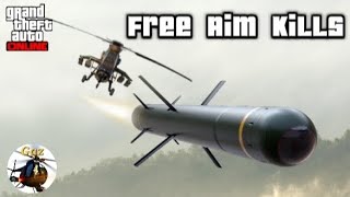 Helicopter Free Aim Rocket Montage (No Barrage, No Homing)