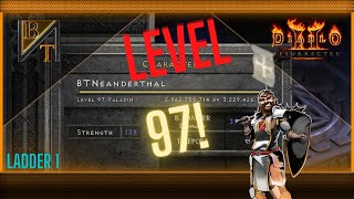 Finally 97 In Diablo 2 Resurrected Ladder 1!