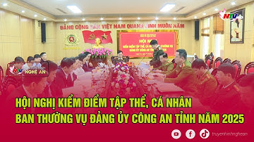 Hội nghị kiểm điểm tập thể, cá nhân Ban Thường vụ Đảng ủy Công an tỉnh năm 2025