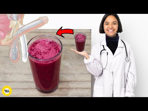 Drink This Miraculous Juice 1 Hour Before Bed and You will Be Like A Horse At Night