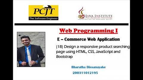 Task 18 | eShop | Web Programming 1 | Java Institute
