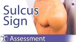 Sulcus Sign ⎟ Shoulder Instability