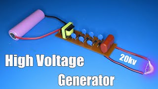 High voltage generator for Mosquitos Racket