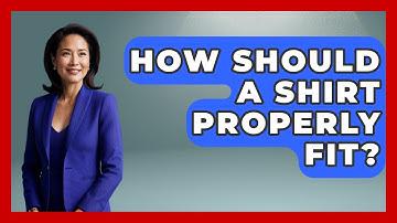 How Should A Shirt Properly Fit? - The Sharp Dressed Gent