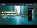 How to Create a Responsive Navigation Menu using HTML & CSS