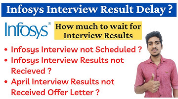 Infosys Interview Results not Recieved | Infosys Interview Results 2022 |  Infosys Offer Letter 2022