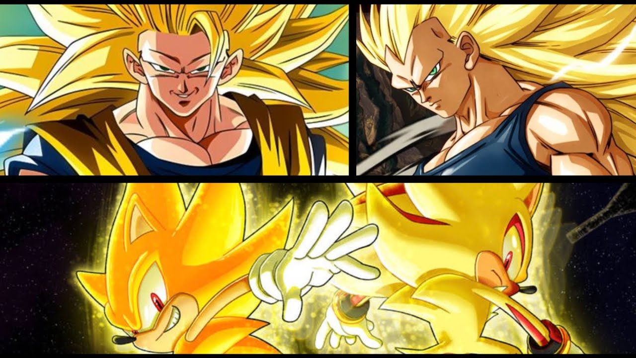 Super Saiyans Phase 3 VS Super Hedgehogs DBZ TTT
