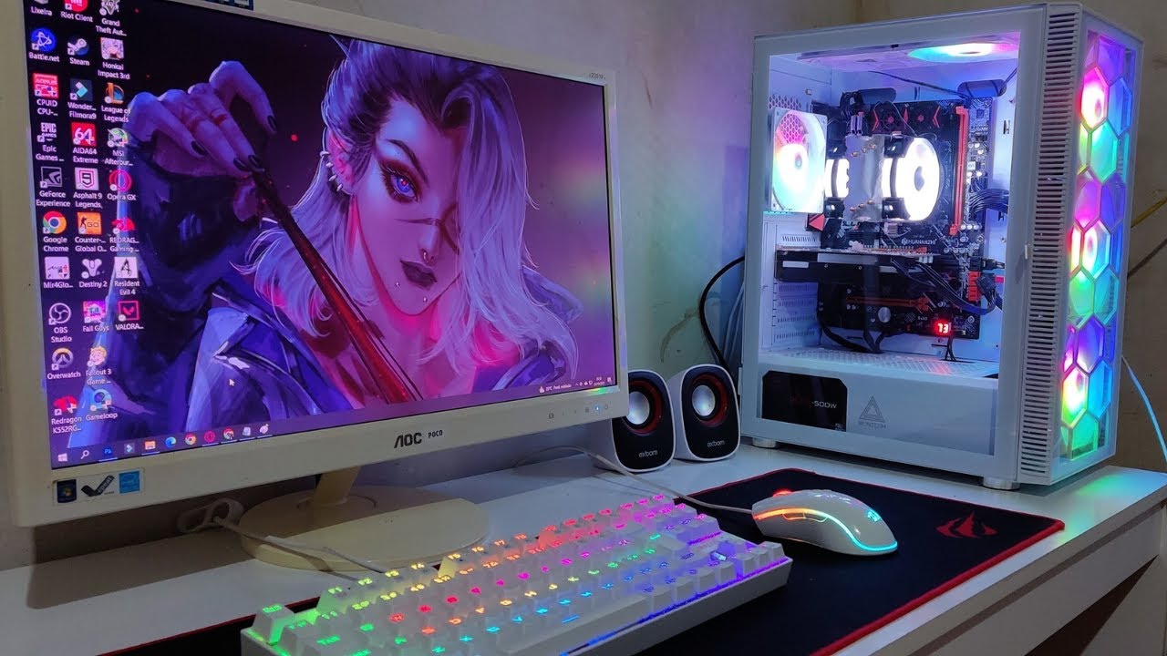 Quanto eu gastei no meu pc gamer l pc gamer barato l pc gamer ...