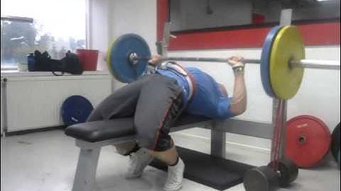 Dynamic Effort Bench Press w/ minibands