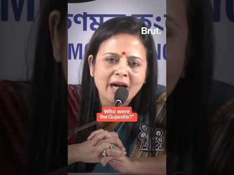 Mahua Moitra’s remark on Gujaratis’ sparks backlash.