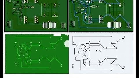 draw circuit layout from scanned PCB copy/image