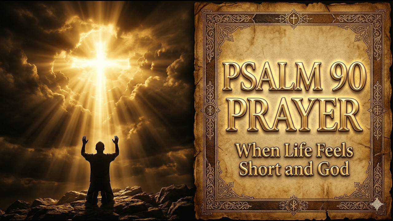 Psalm 90 Prayer | When Life Feels Short and God Feels Distant - YouTube
