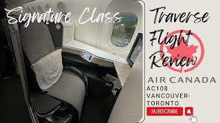 Air Canada Domestic Business Class Review 787-9 Vancouver - Toronto