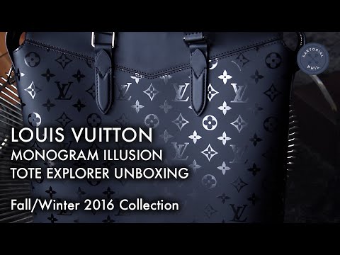 UNBOXING: Monogram Illusion Tote Explorer / Louis Vuitton FW 2016