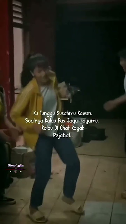 Ku Tunggu Waktu Susah Mu Kawan...#shorts